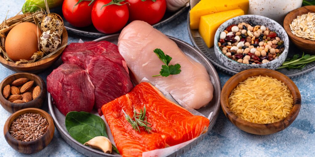 15 'Brain Foods' For Your Diet image of a selection of raw foods displayed