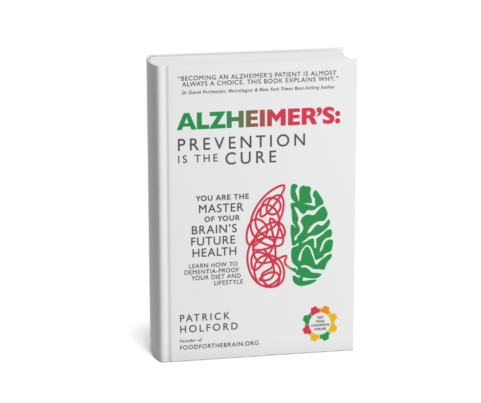 Alzheimer's prevention is the cure book by Patrick Holford image
