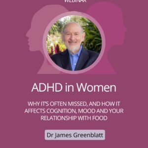 ADHD in women webinar poster